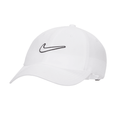 Nike swoosh cap white on sale